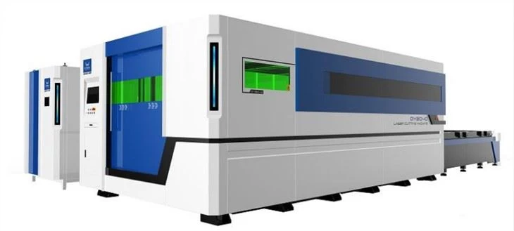 2040 Precision CNC Hoja de metal 1500w Máquina de corte por láser de fibra