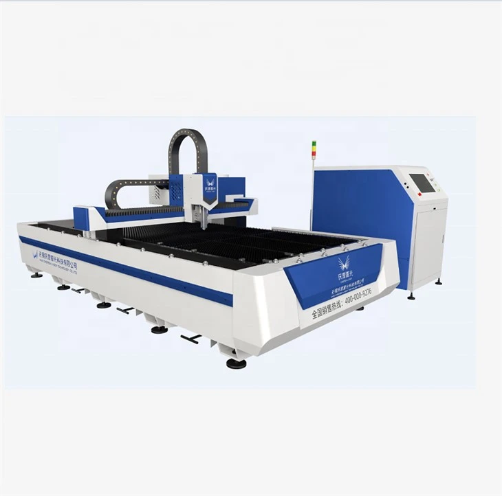 Single Table Cnc Metal Fiber Laser Cutting Machine