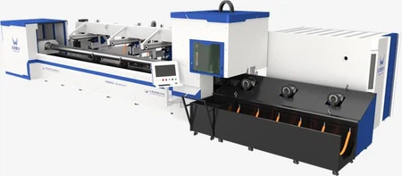 CNC Automatic Laser Cutter Manufacturer Square Round Ss Cs Tube Fiber Laser Tube Cutting Machine