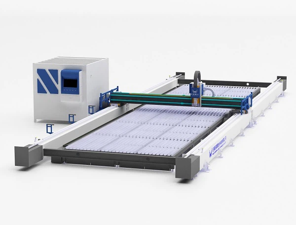 Ground-Rail Type Large Format Cutting Area Laser Cutting Machine